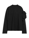 Oamc Man T-shirt Black Size Xl Organic Cotton, Cotton, Elastane