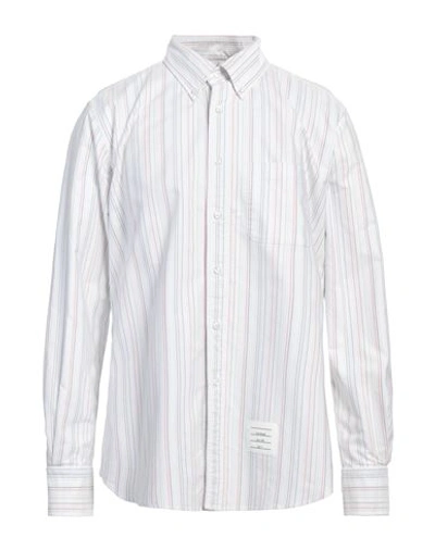Thom Browne Man Shirt White Size 4 Cotton