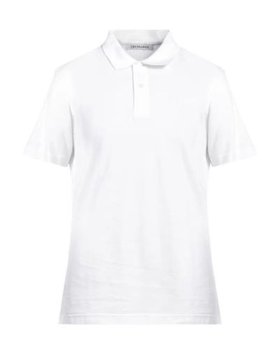 Trussardi Man Polo Shirt White Size 3xl Cotton