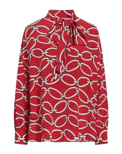 Valentino Garavani Woman Top Red Size 6 Silk