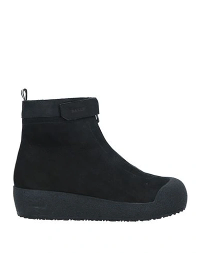 Bally Bernina Ankle Boots In Black