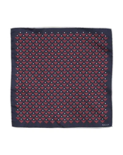 Bally Man Scarf Midnight Blue Size - Silk