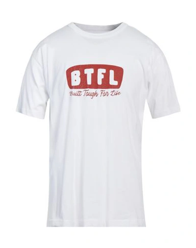 Btfl White Printed T-shirt