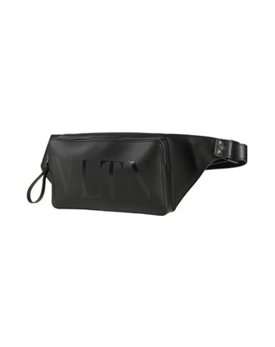 Valentino Garavani Man Belt Bag Black Size - Calfskin