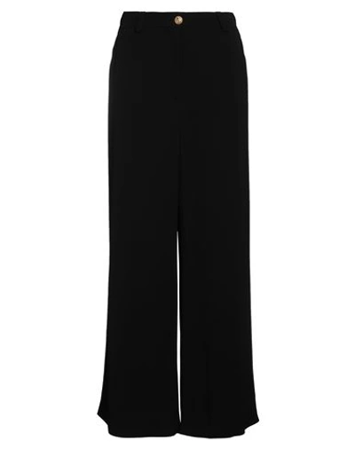 Balmain Woman Pants Black Size 10 Viscose