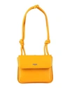 Moschino Woman Shoulder Bag Apricot Size - Leather In Orange