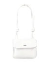 Moschino Woman Shoulder Bag White Size - Leather