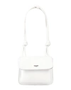 Moschino Woman Shoulder Bag White Size - Leather In White