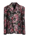 Comme Des Garçons Woman Blazer Black Size S Polyester, Acrylic In Black