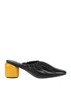 Jil Sander Woman Pumps Black Size 9 Soft Leather