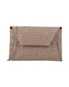Brunello Cucinelli Chain Clutch In Grey