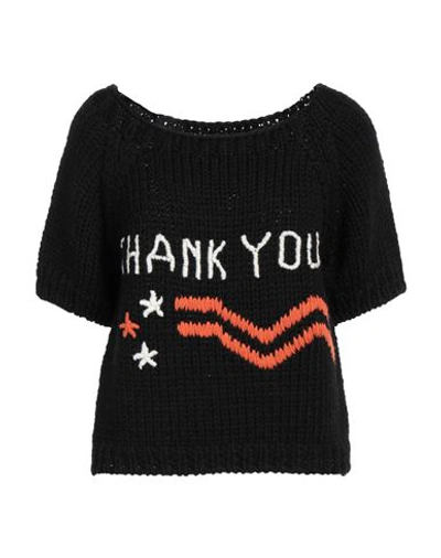 Raf Simons Woman Sweater Black Size S Wool