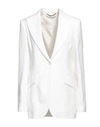 Stella Mccartney Wool-blend Blazer In White
