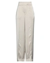 Brunello Cucinelli Woman Pants Beige Size 8 Polyester In Beige
