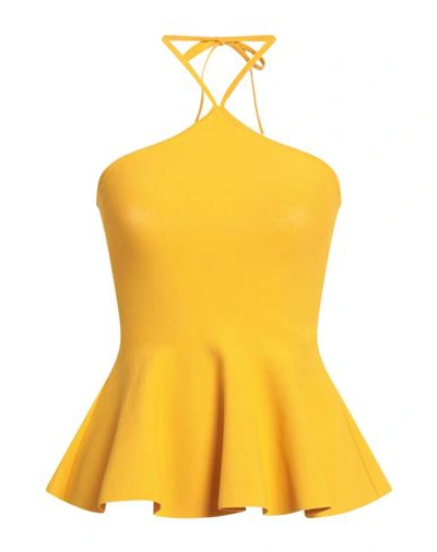 Stella Mccartney Woman Top Mandarin Size 6-8 Viscose, Polyester