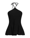 Stella Mccartney Woman Top Black Size 4-6 Viscose, Polyester