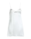 Vetements Woman Mini Dress Off White Size M Viscose, Silk In Off White