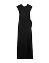 Jil Sander Woman Maxi Dress Black Size 4 Wool In Black
