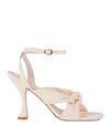 Stuart Weitzman Sandal Playa Ankle Strap 100 In White