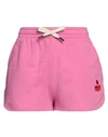 Isabel Marant Étoile Marant Étoile Woman Shorts & Bermuda Shorts Fuchsia Size 8 Cotton, Polyester In Pink