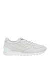 Bally Man Sneakers Light Grey Size 12 Soft Leather In Grey