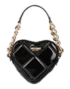 Moschino Woman Handbag Black Size - Leather