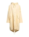 Jil Sander Woman Overcoat Yellow Size 6 Cotton