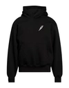 Neil Barrett Man Sweatshirt Black Size S Cotton, Polyester In Black