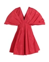 Rochas Woman Mini Dress Red Size 2 Polyester
