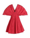 Rochas Woman Mini Dress Red Size 2 Polyester In Red