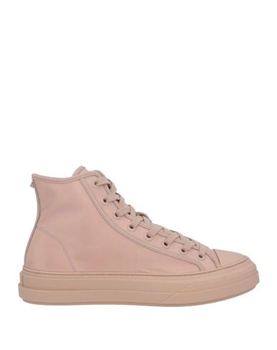 Valentino Garavani Woman Sneakers Pastel Pink Size 10.5 Textile Fibers