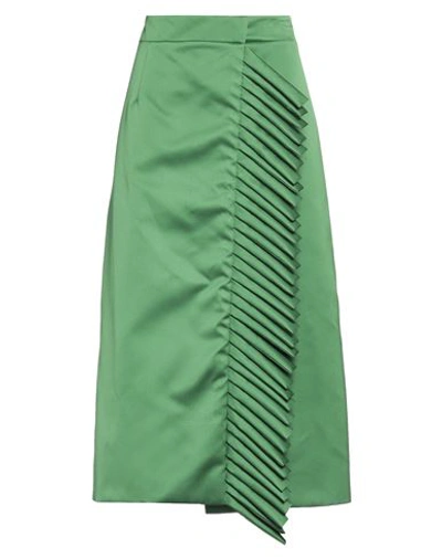 ETRO ETRO WOMAN MIDI SKIRT LIGHT GREEN SIZE 6 POLYESTER