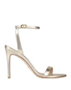 Stuart Weitzman Sandals In Grey