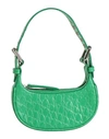 By Far Womens Green Leather Handbag