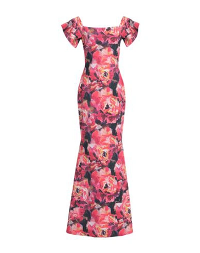 Chiara Boni La Petite Robe Woman Maxi Dress Fuchsia Size 8 Polyamide, Elastane In Pink