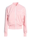 Palm Angels Woman Sweatshirt Pink Size S Polyester, Elastane, Recycled Polyester