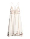 Isabel Marant Bretty Cotton Minidress In White