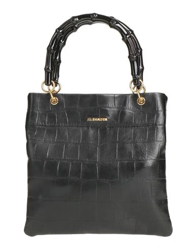 Jil Sander Woman Handbag Black Size - Leather