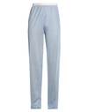 Maison Margiela Woman Pants Sky Blue Size L Viscose