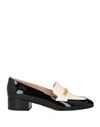 Bally Woman Loafers Black Size 11.5 Soft Leather
