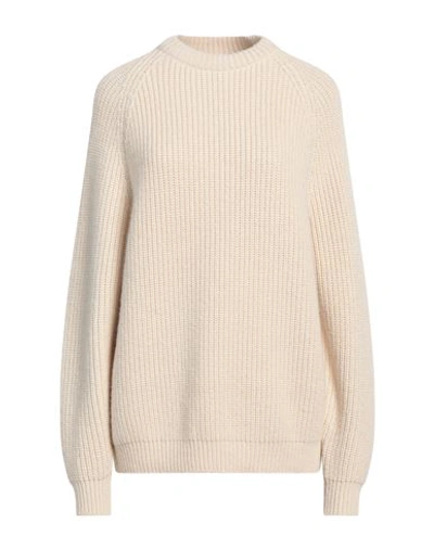 Celine Woman Sweater Cream Size M Cashmere In White