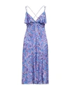 Isabel Marant Floral Dress In 30bu Blue