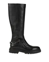 INUOVO INUOVO WOMAN BOOT BLACK SIZE 7 LEATHER