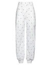 Attico ''rey'' Black And White Long Pants In White
