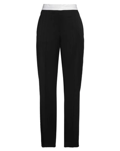 Victoria Beckham Woman Pants Black Size 8 Acetate, Viscose, Polyester, Cotton