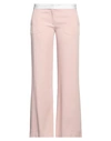 Victoria Beckham Woman Pants Pink Size 8 Acetate, Viscose, Polyester, Cotton