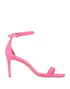 Stuart Weitzman Heeled Sandals  Woman Color Fuchsia In Pink
