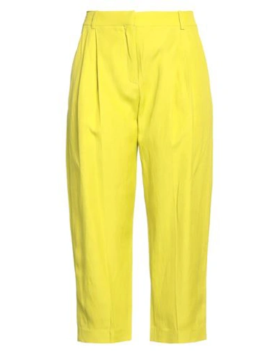 Stella Mccartney Woman Pants Lime Green Size 8-10 Viscose, Linen