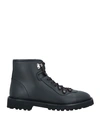 Bally Man Ankle Boots Black Size 12.5 Bovine Leather In Black