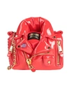 Moschino Woman Shoulder Bag Red Size - Leather